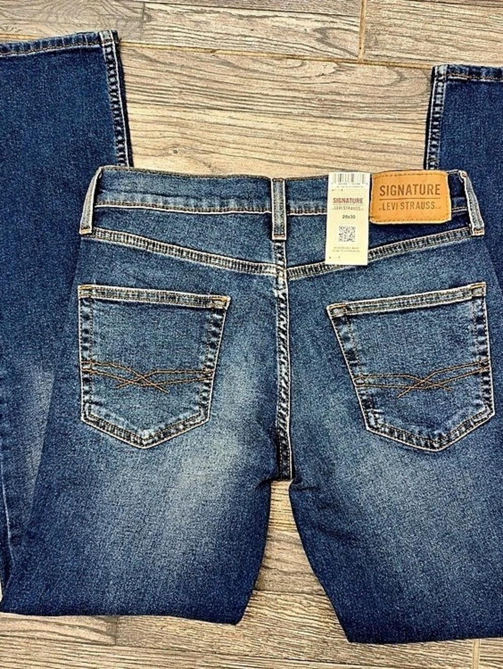 Levi's Signature by Levi Strauss & Co. Slim Men's Slim Jeans Blue W28 L30 NWT
